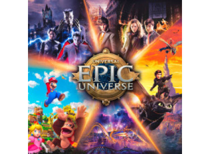 Universal 2026 - All Parks Ticket (Com data agendada)